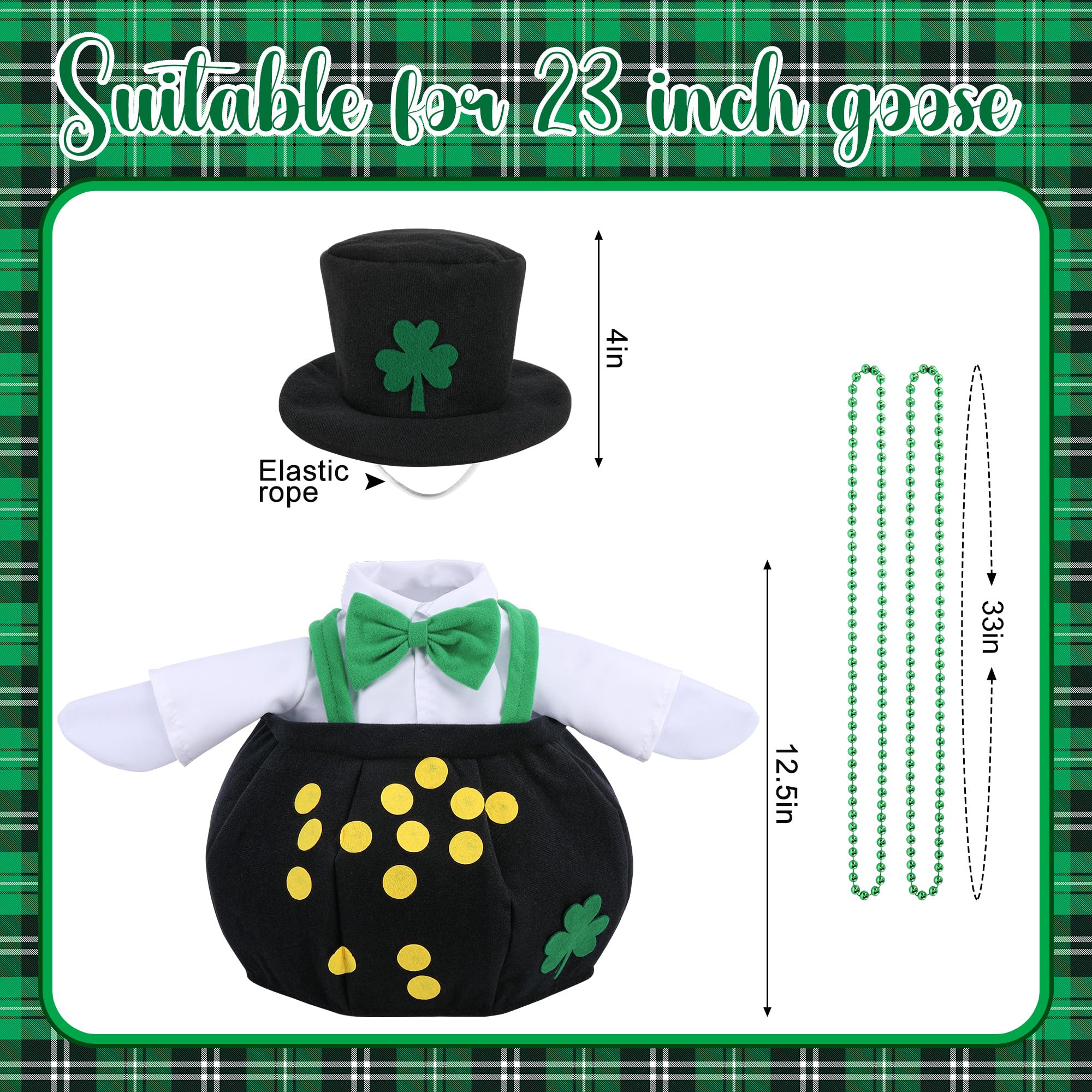 Watayo hat with clover patch completes the St. Patrick's look