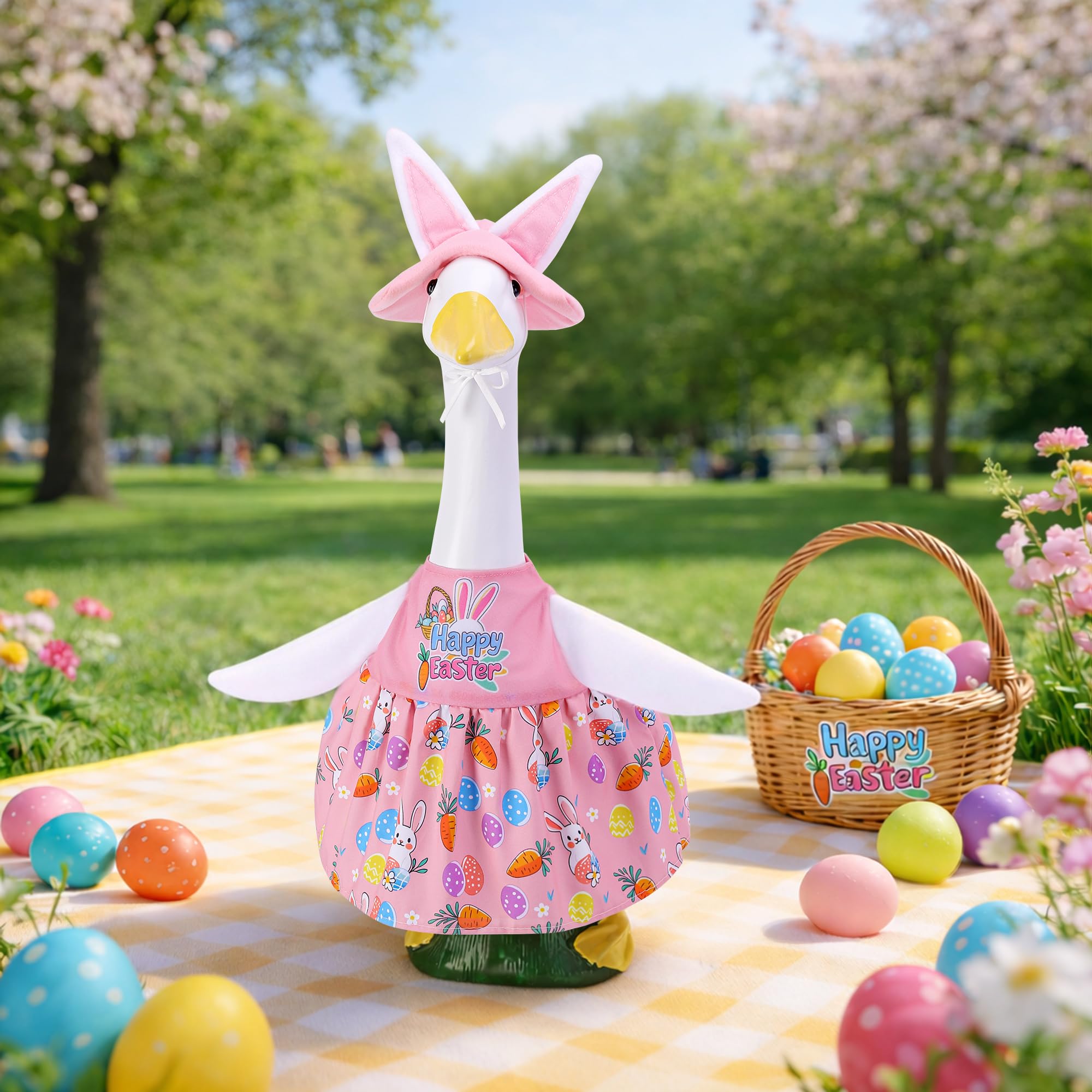 Watayo outdoor Easter garden decor elevates yard ambiance