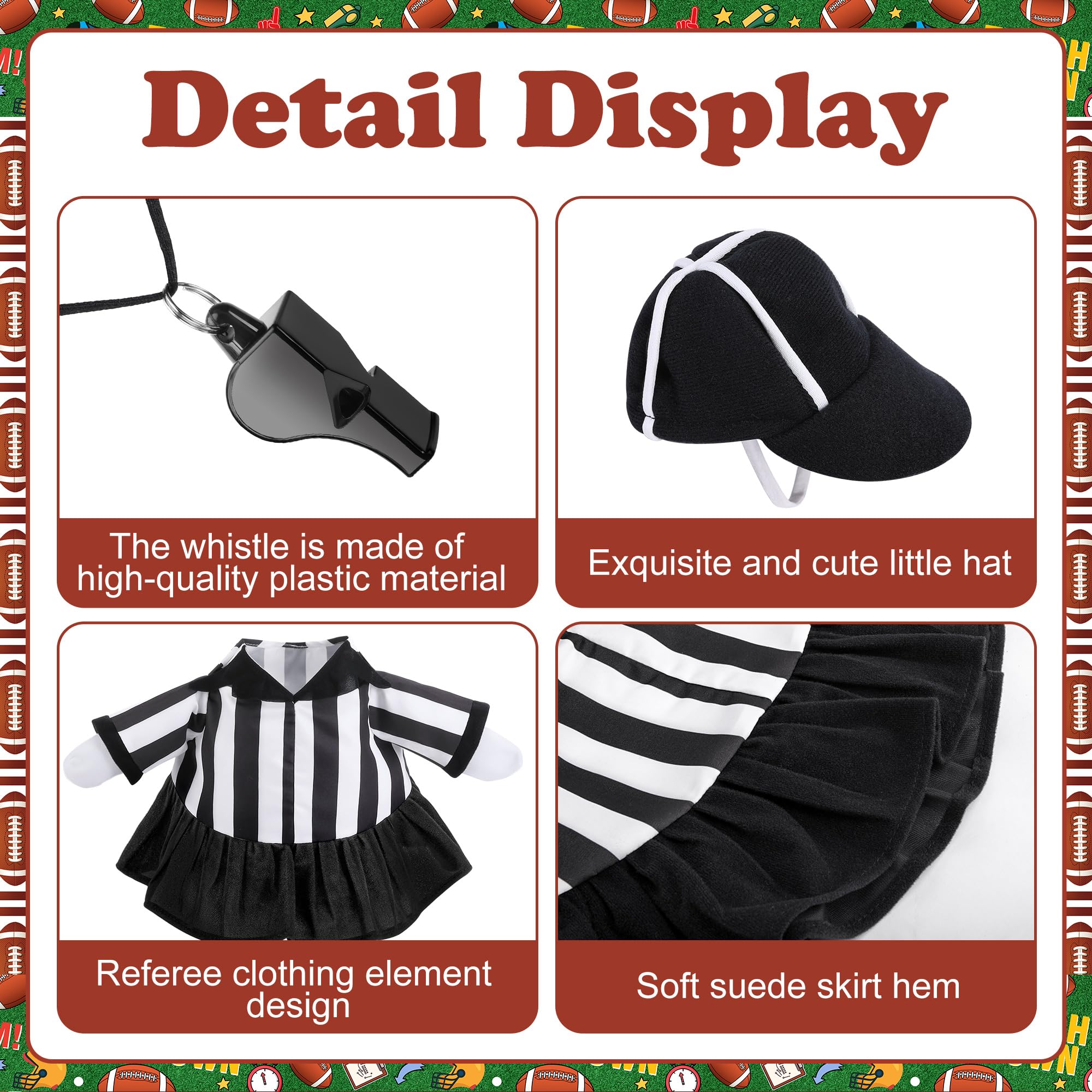 Watayo referee goose whistle completes the costume for realistic display