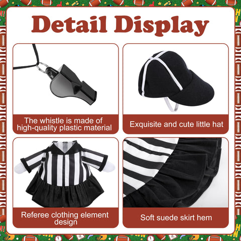 Watayo referee goose whistle completes the costume for realistic display