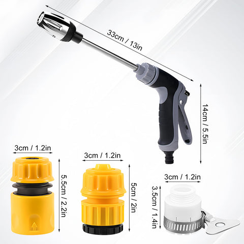 Waterblitz compact unit delivers strong spray without electricity for on-the-go cleaning