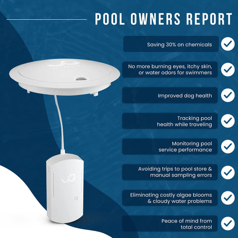 WaterGuru Sense S2 Wi-Fi setup for automatic readings at home.
