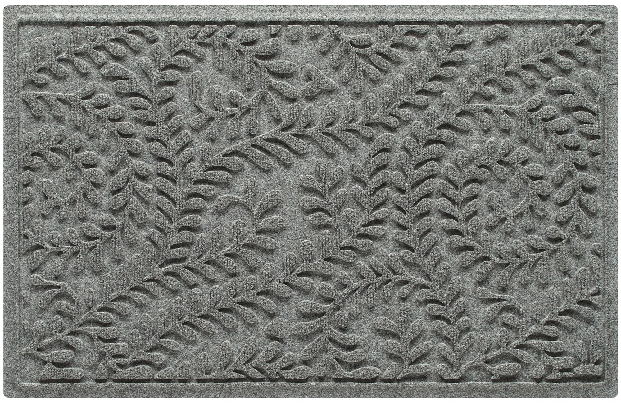 WaterHog Boxwood mat close-up texture showing absorbent fibers for dirt and moisture control
