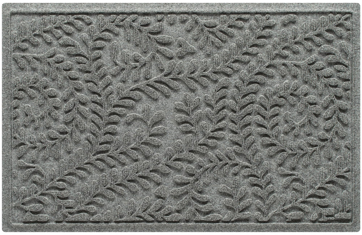 WaterHog Boxwood mat close-up texture showing absorbent fibers for dirt and moisture control