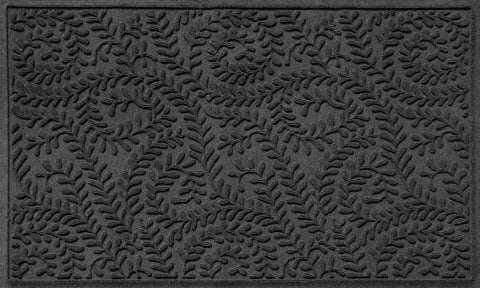 WaterHog Boxwood front door mat closeup showing durable weave for entryways