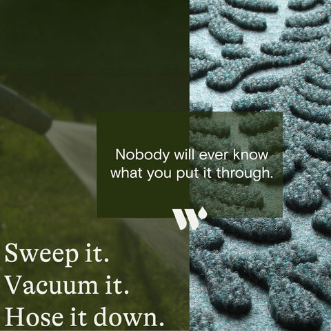 WaterHog Boxwood durable mat designed for all weather performance