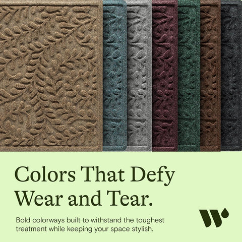 WaterHog Boxwood mat suitable for both indoor and outdoor entryways