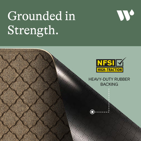 WaterHog Cordova front door mat indoor-outdoor use demonstrates versatile protection.