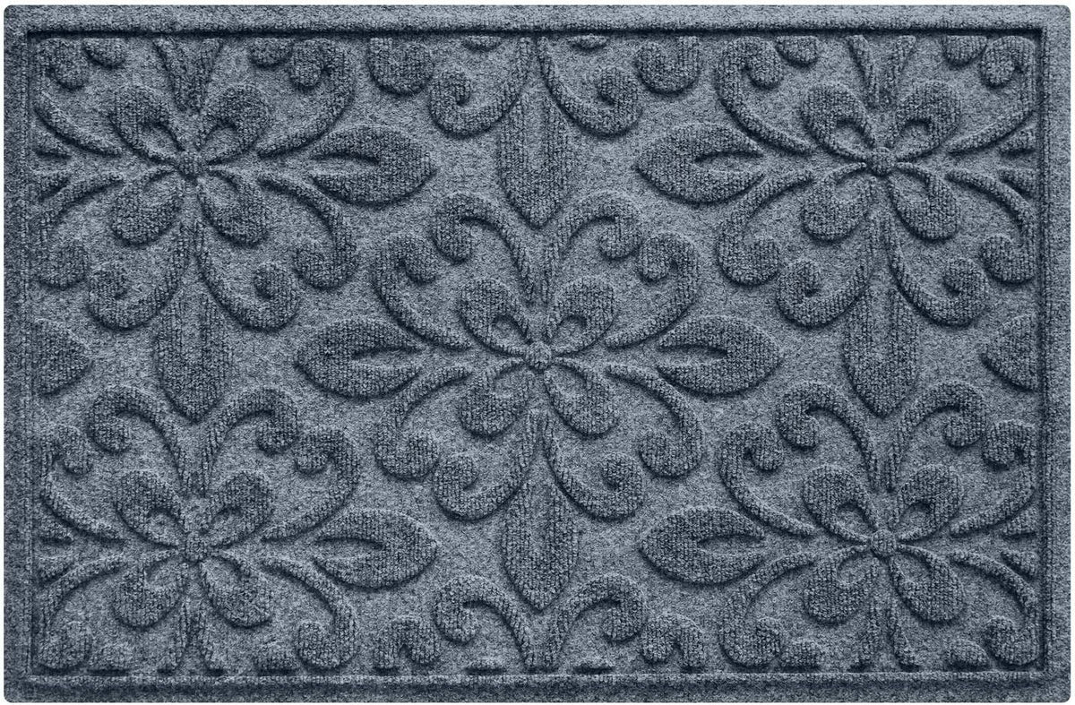 WaterHog Phoenix Bluestone 2x3 entryway front door mat with dirt trapping protection.