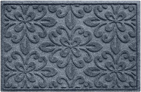 WaterHog Phoenix Bluestone 2x3 entryway front door mat with dirt trapping protection.