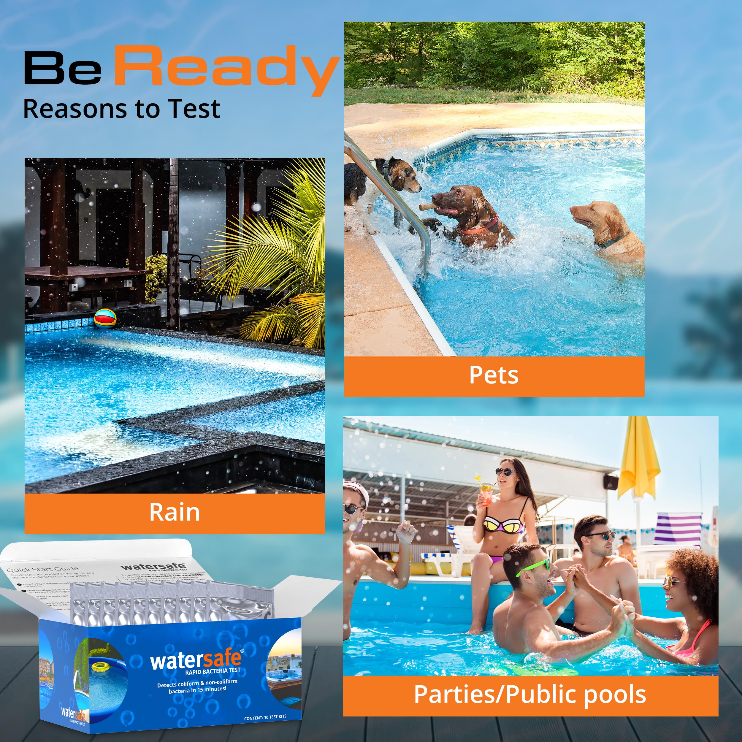 Watersafe on-site water quality monitoring for quick home maintenance.