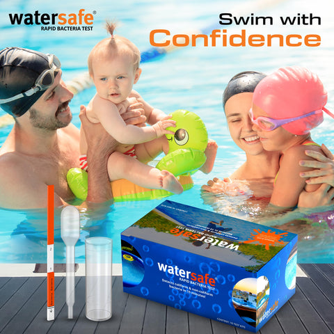 Watersafe simple 3-step process shown to simplify testing.
