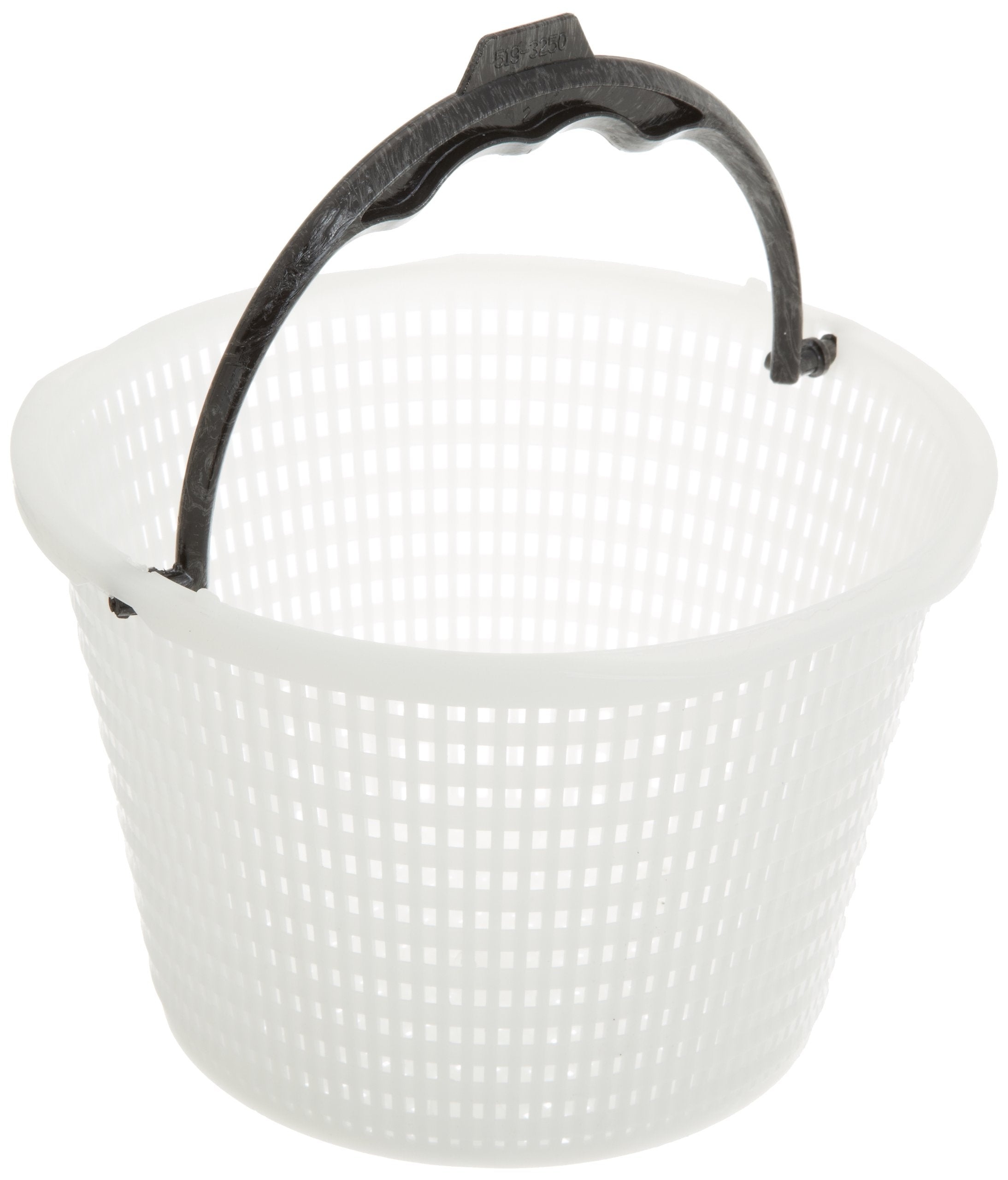 Waterway 542-3240B white skimmer basket for Renegade skimmers enhances debris capture and easy maintenance