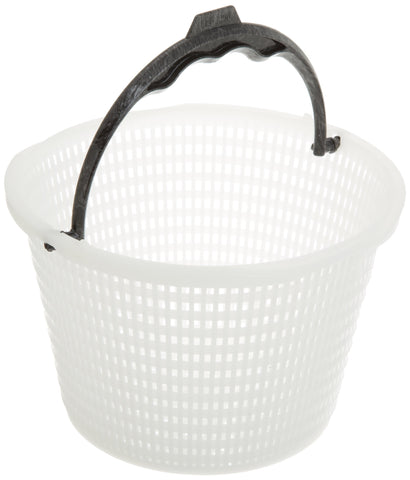 Waterway 542-3240B white skimmer basket for Renegade skimmers enhances debris capture and easy maintenance