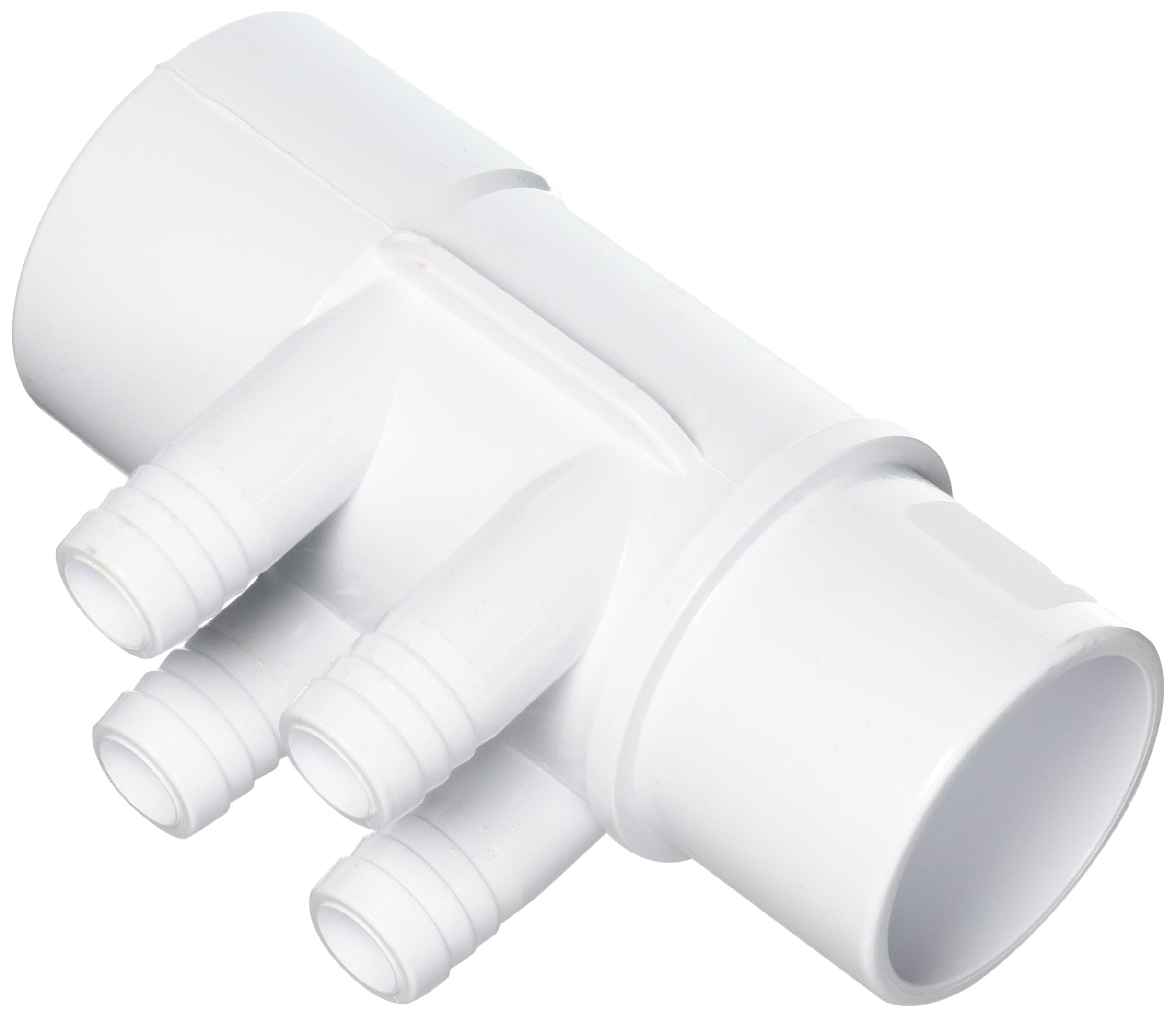 Waterway Plastics manifold front view with four ports for reliable distribution