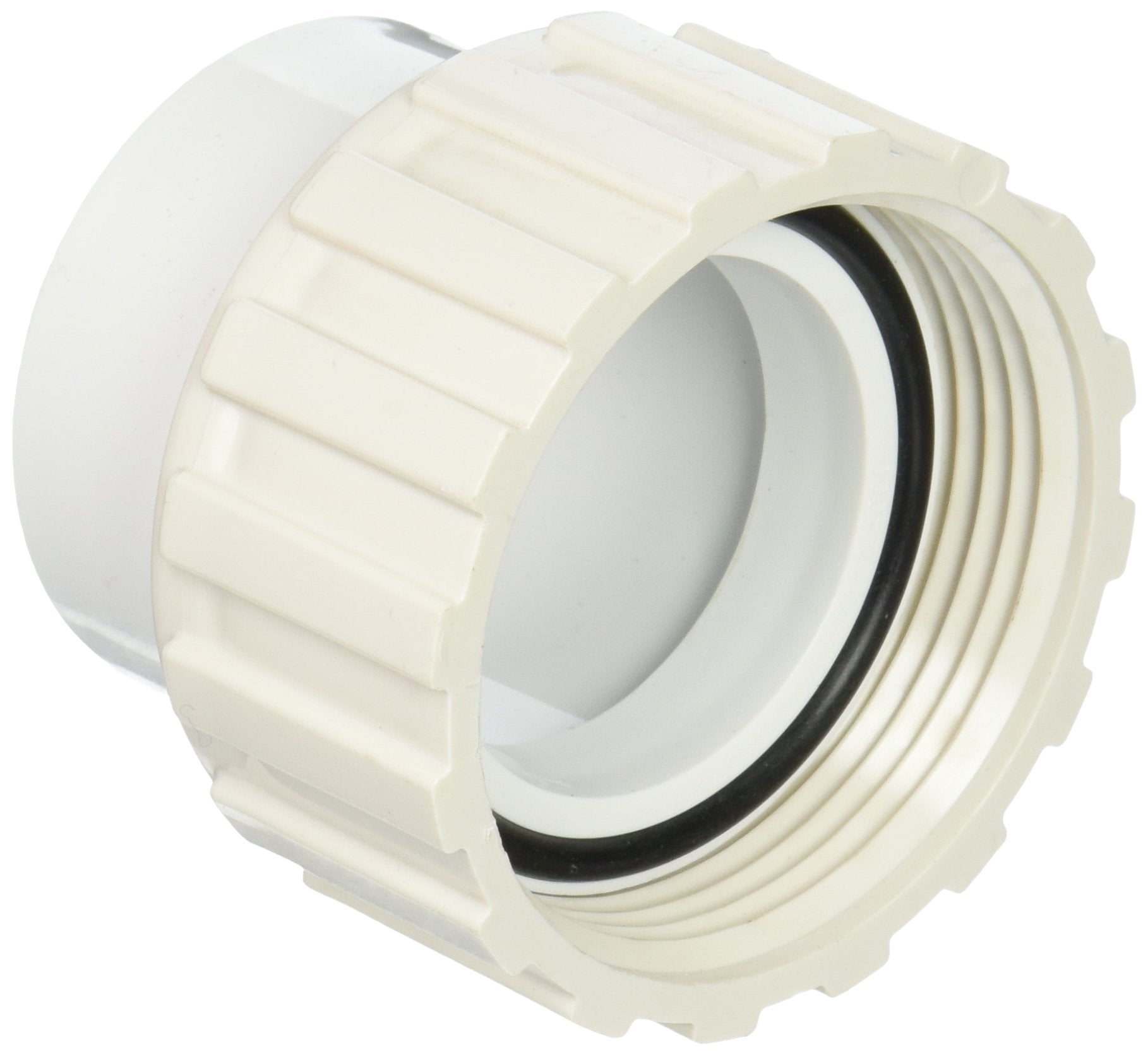 Waterway pump union assembly with 1-1-2in connections for simple pool and spa plumbing