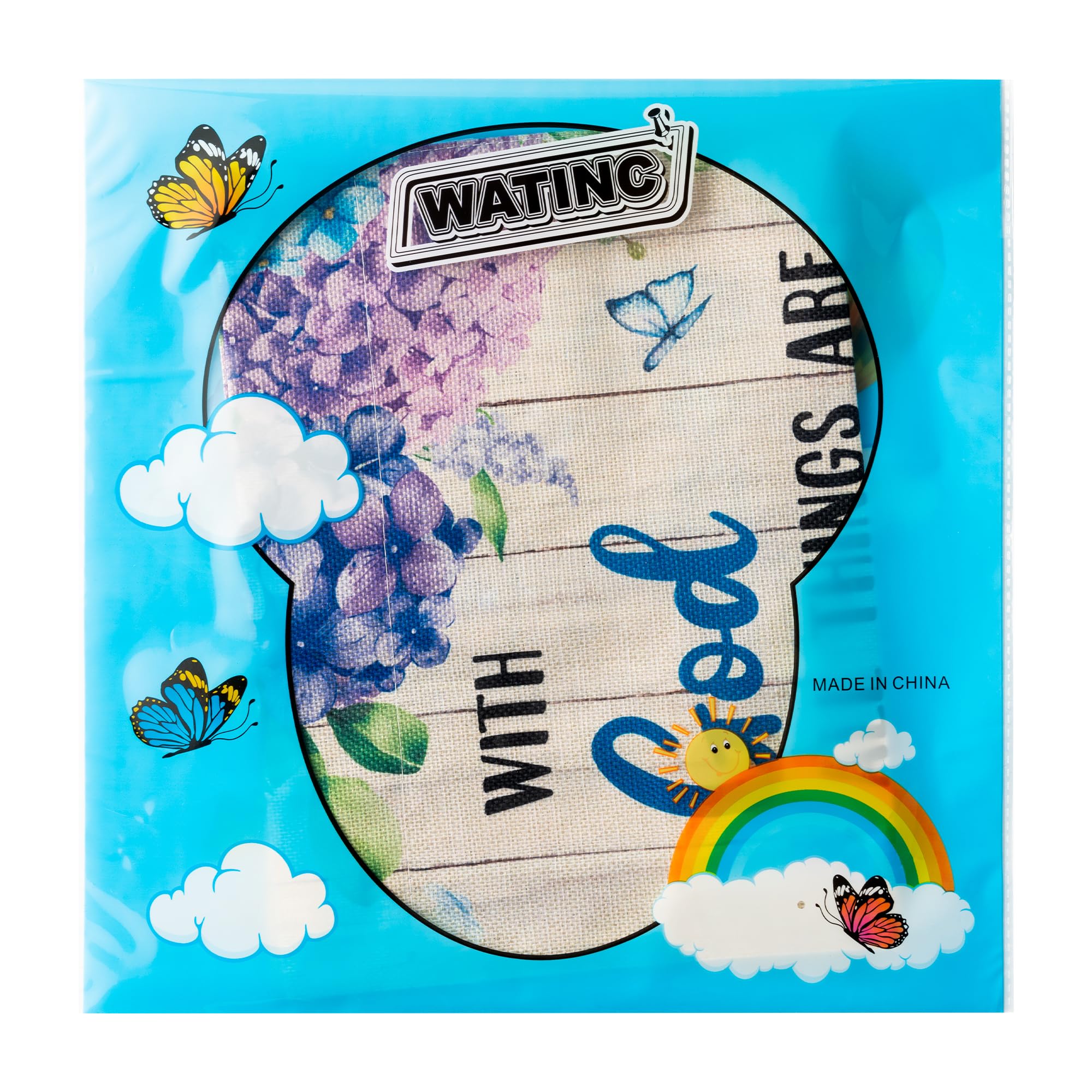 WATINC lightweight, washable flag that's easy to store after use.