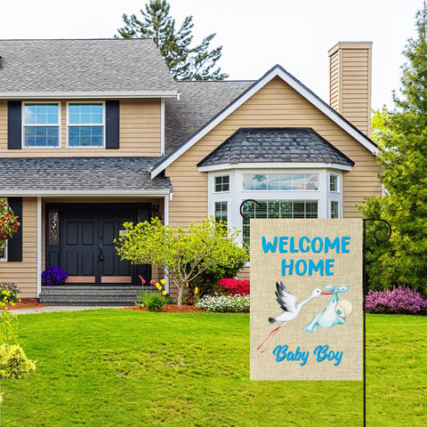 WATINC double-sided flag improves visibility from multiple angles