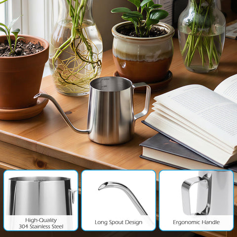 Watmtin precise-flow design helps controlled watering for delicate plants