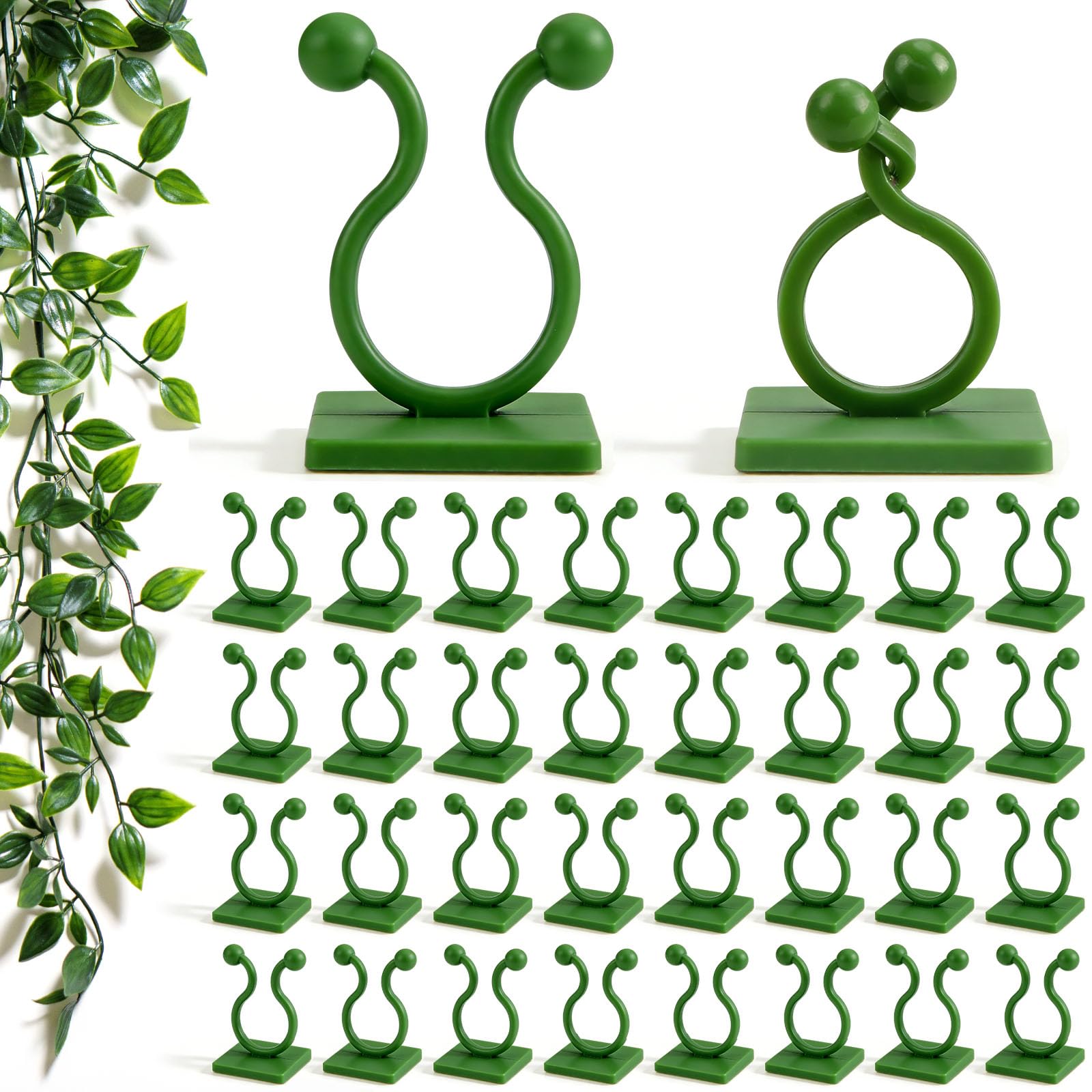 WATMTIN climbing wall clip closeup highlighting durable ABS material for lasting plant support.