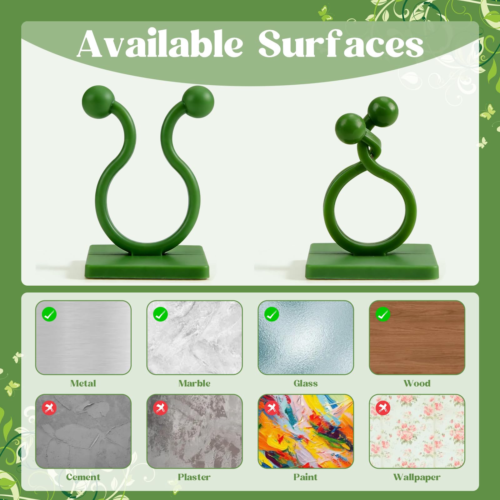 WATMTIN ideal for gardens, balconies, and greenhouses supporting vines and cables.