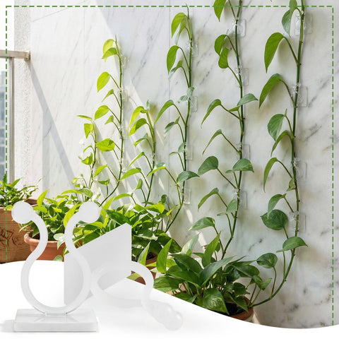 Watmtin clip's hidden design blends with foliage for a clean look.