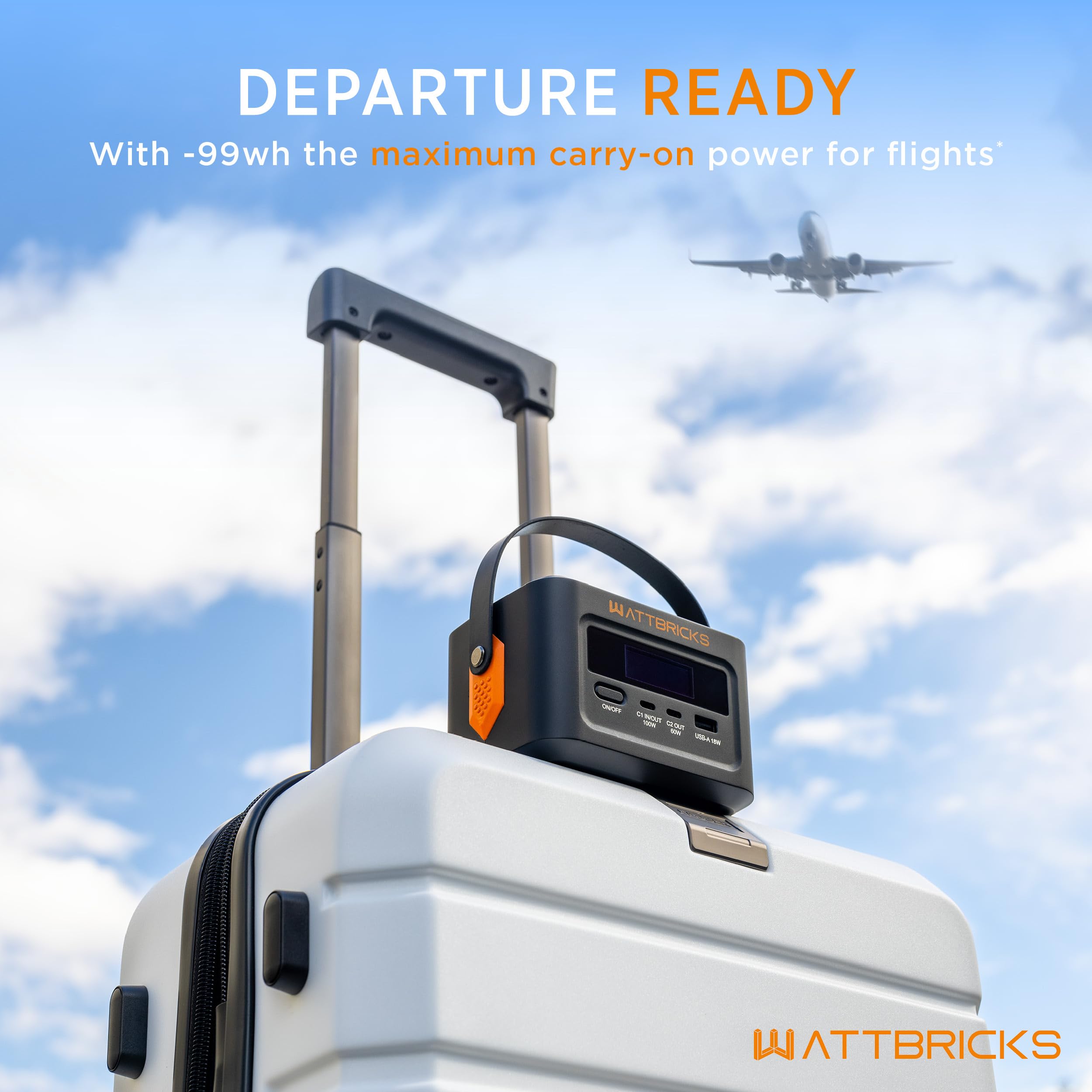 Wattbricks H100 delivering 120W peak output for quick device boosts