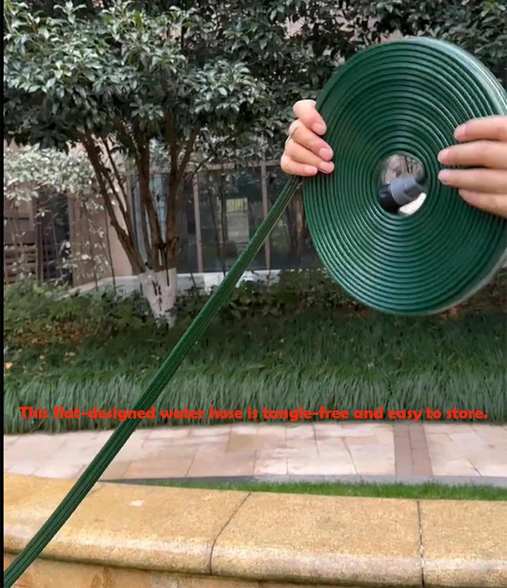 WATOO 3-tube spray pattern reaches 3 to 7 feet for shrubs and turf.