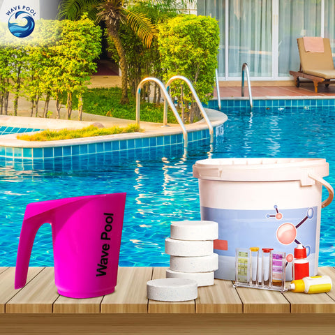 Wave Pool universal compatibility with all DE filters for versatile pool care.