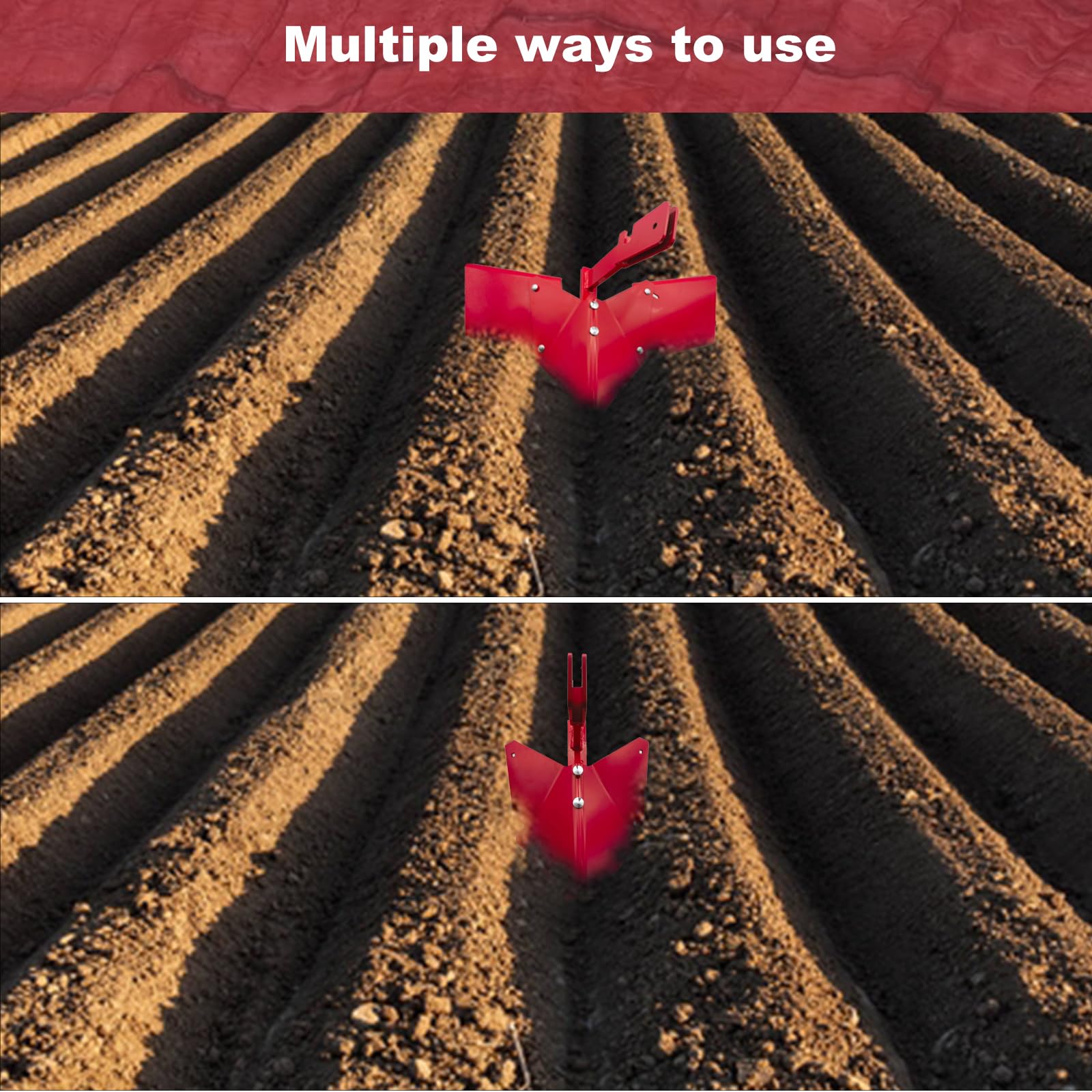 Wawews Hiller-Furrower Kit installation instructions image clarifies setup steps