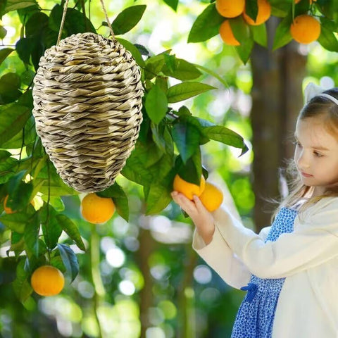 Waybas outdoor wasp nest decoy for patio and yard display.