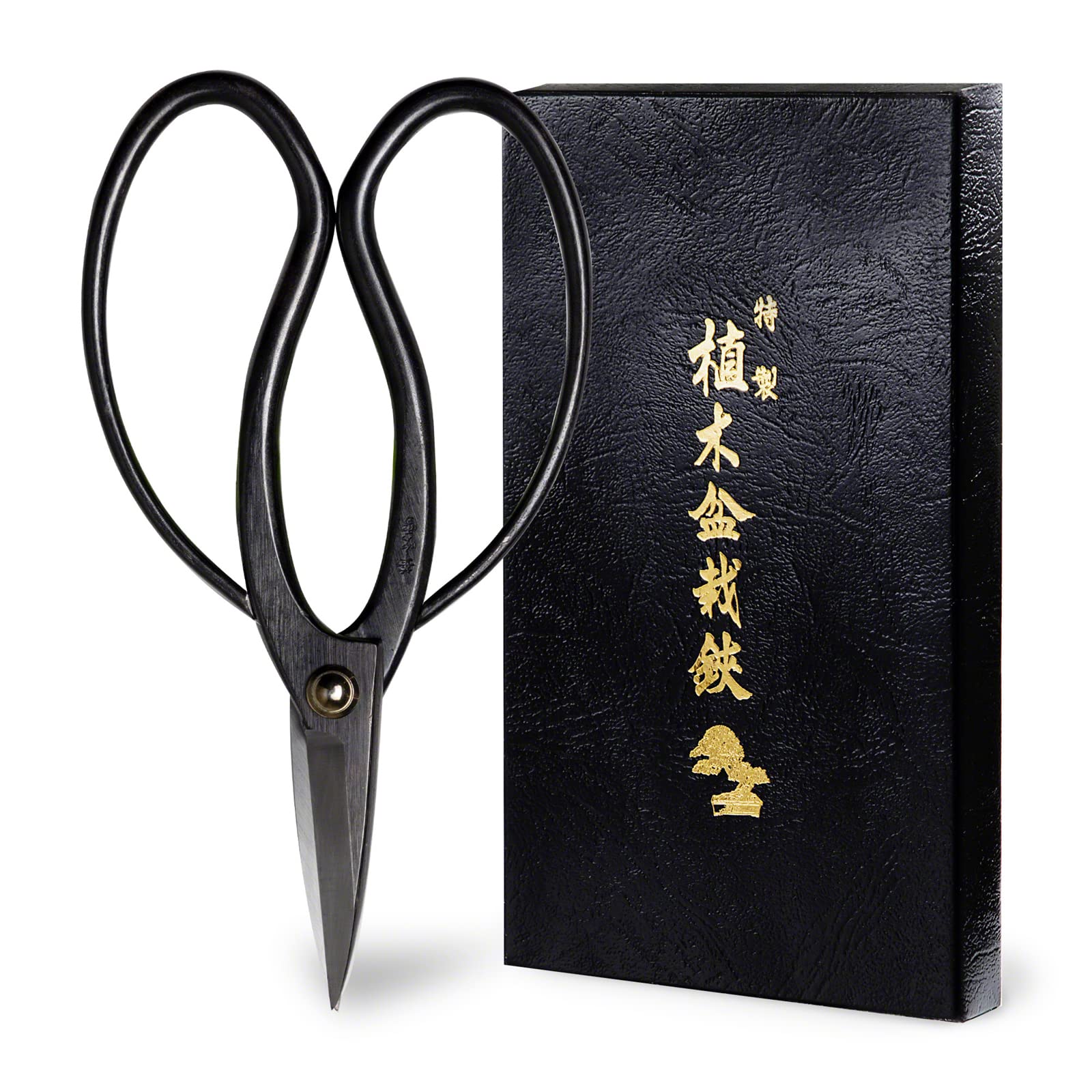Wazakura Hanafubuki bonsai scissors blade edge for precise, clean cuts.