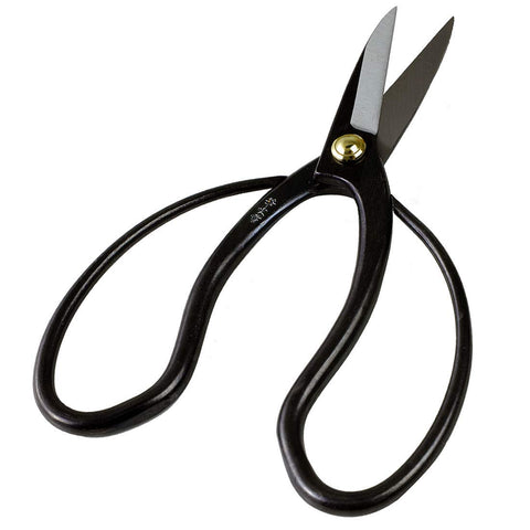 Wazakura Hanafubuki bonsai scissors multi-purpose use for bonsai and garden tasks.