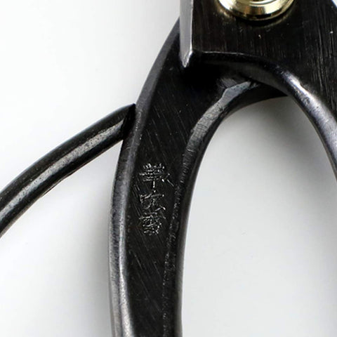Wazakura Hanafubuki bonsai scissors precision cut on fine stems for neat results.