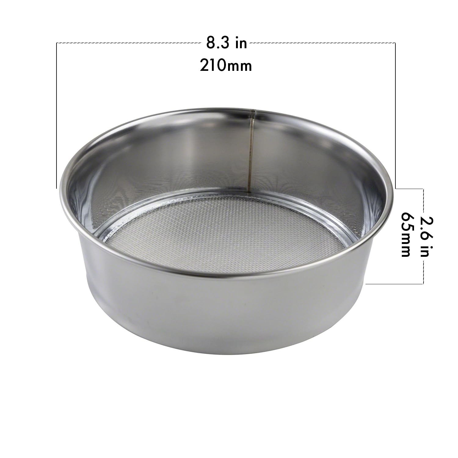 Wazakura 1mm mesh sieve for fine seed separation and debris removal