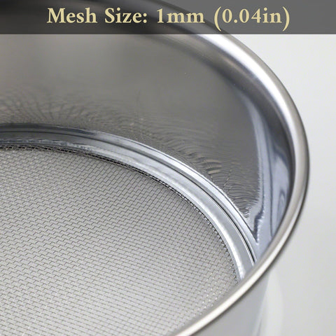 Wazakura 3mm mesh sieve ideal for smaller debris and soil refining