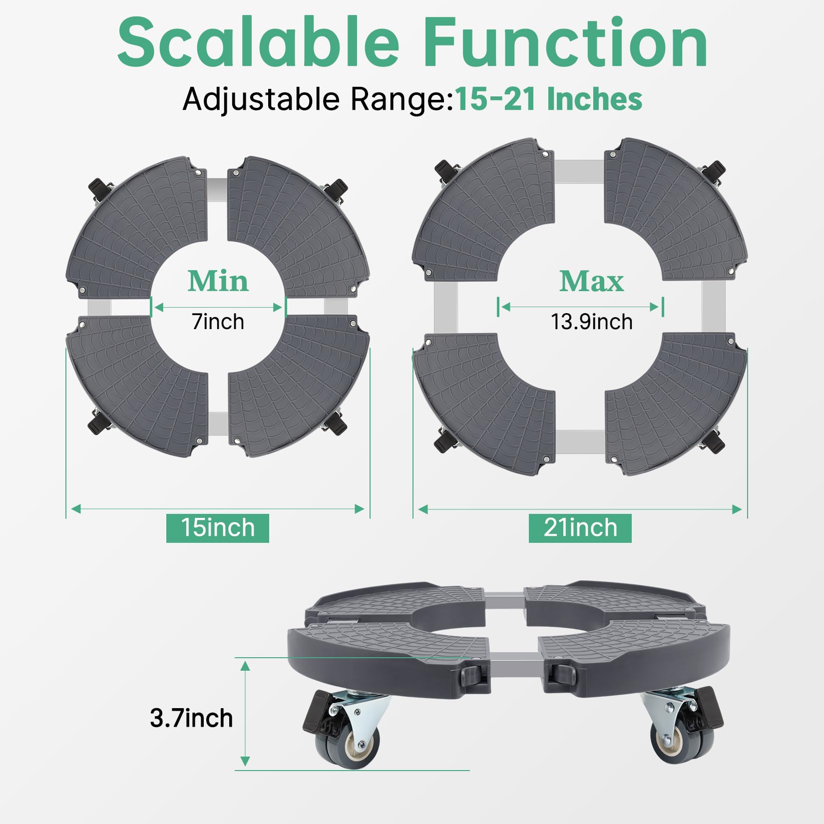 WBD WEIBIDA ABS plastic with stainless steel frame for durable support.