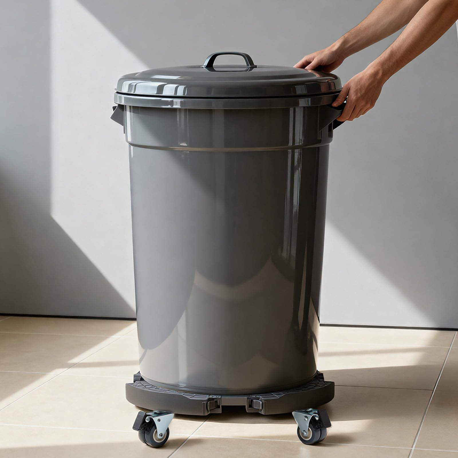 WBD WEIBIDA ideal for moving trash cans, barrels, and drums.