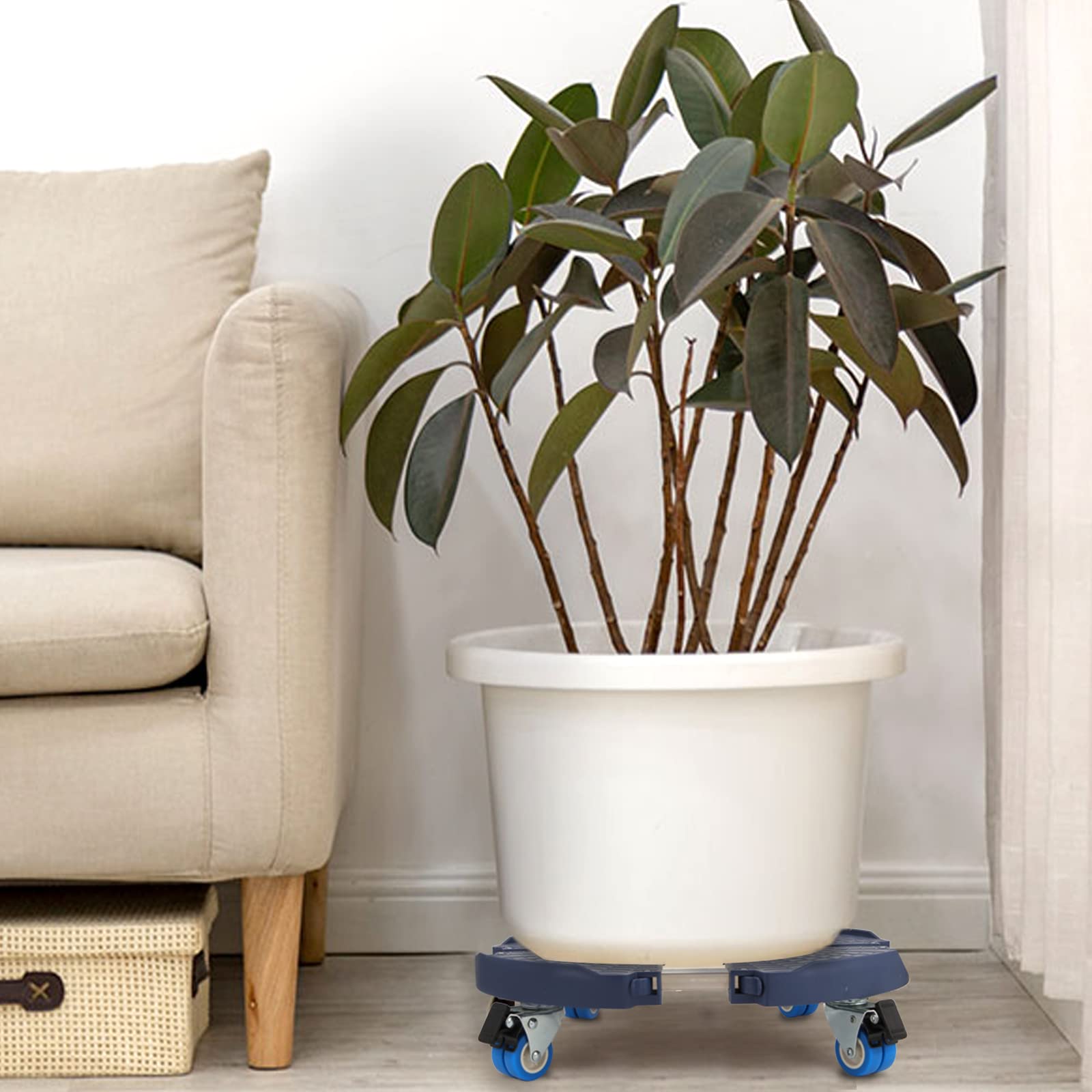 WBD WEIBIDA heavy-duty cart supports up to 440lb for indoor or outdoor use.