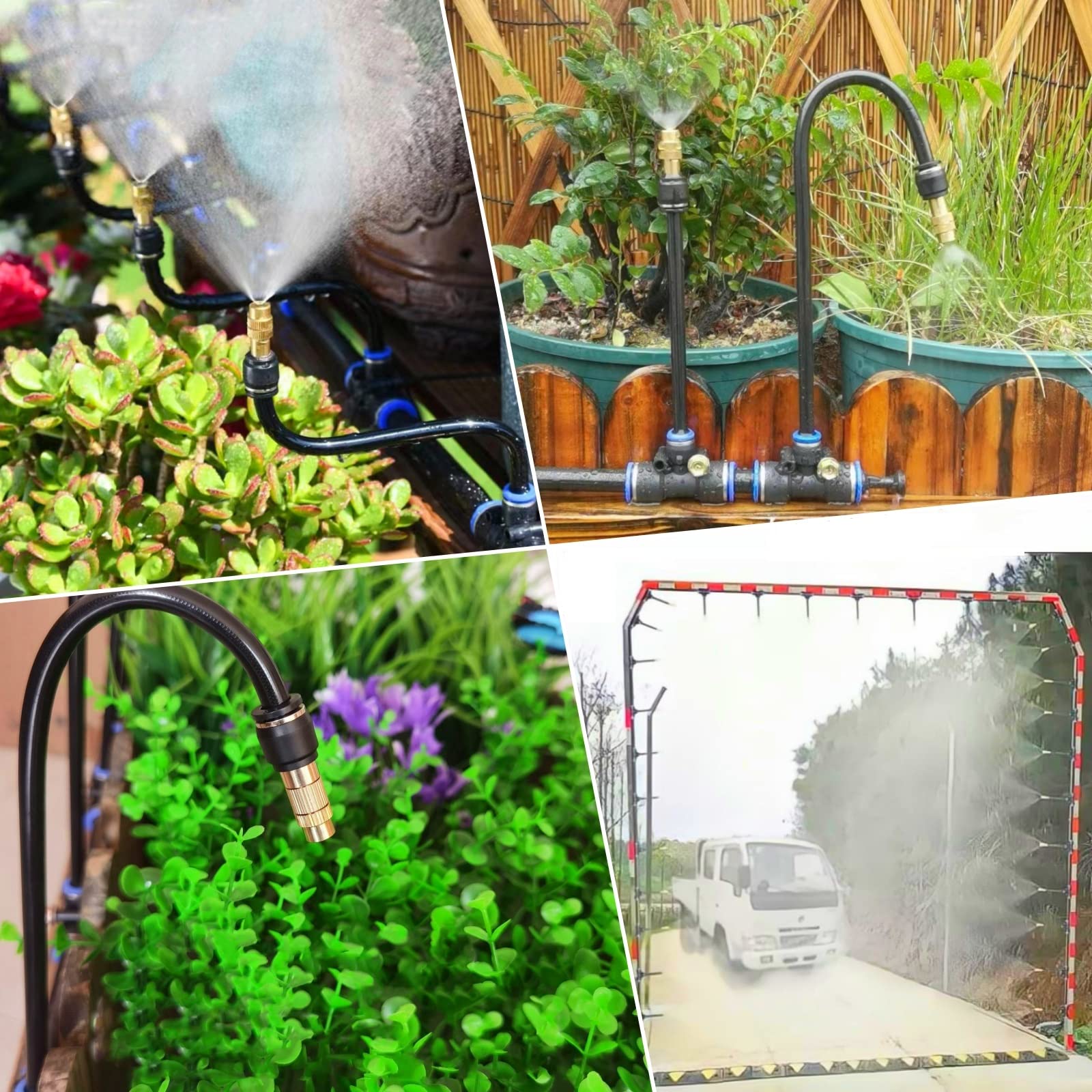 WCBMIRRI complete irrigation kit supporting gardens, lawns, and patios with flexibility