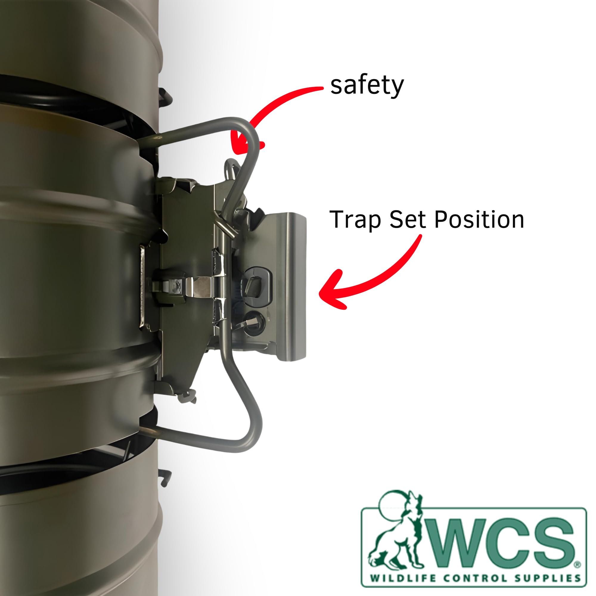 WCS Easy Set Tube Squirrel Trap five tension settings for control
