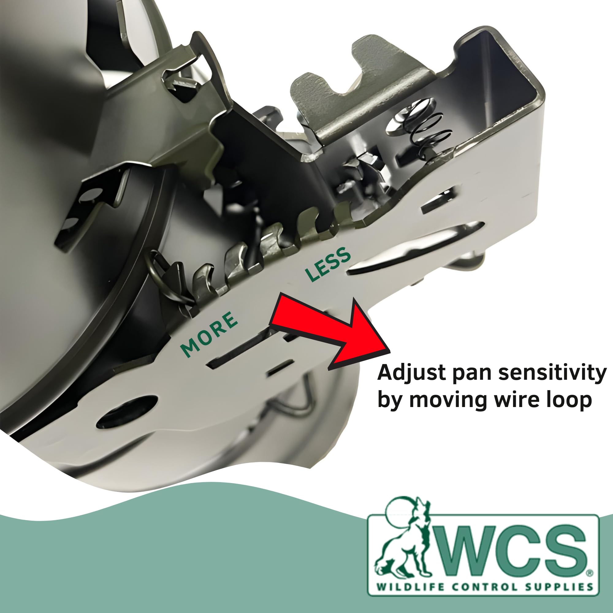 WCS Easy Set Tube Squirrel Trap enclosed tunnel attracts rodents safely