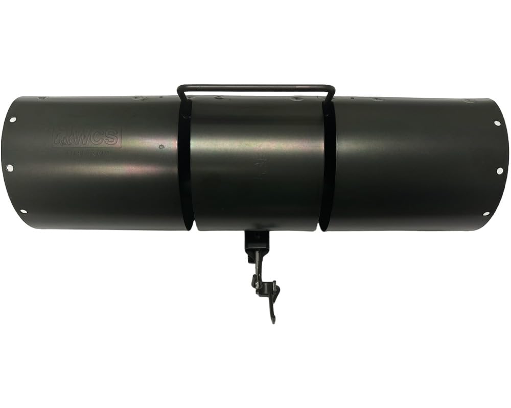 WCS Tube Trap side view highlights durable 21-gauge steel and reliable double torsion spring.