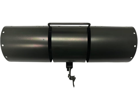 WCS Tube Trap side view highlights durable 21-gauge steel and reliable double torsion spring.