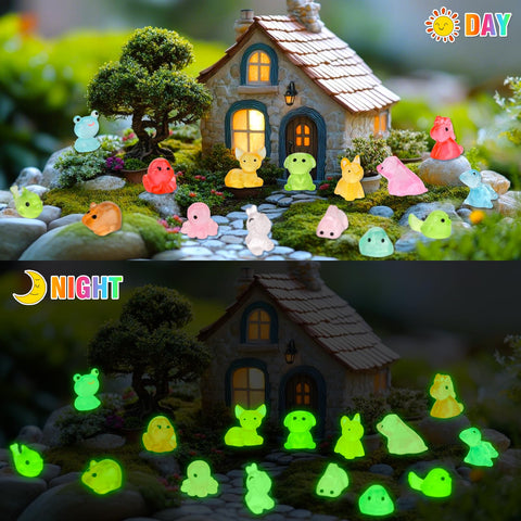 WDARTG tiny resin figures suit dollhouses, crafts, and seasonal decor.