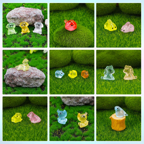 WDARTG resin figures 0-5in add bright charm to tanks and fairy gardens.