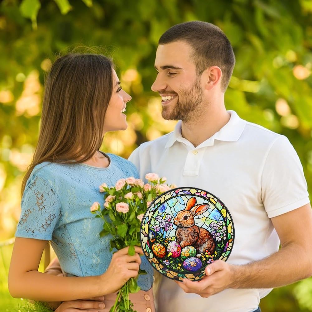 WDARTG Easter decor suncatcher for home celebrations and daily brightness.