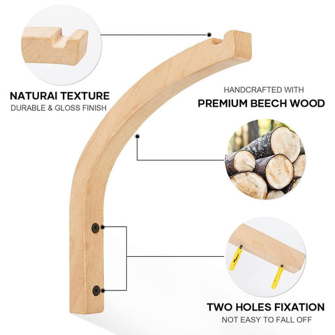 wdcfxy decoration hook holds lanterns and wind chimes with elegant stability