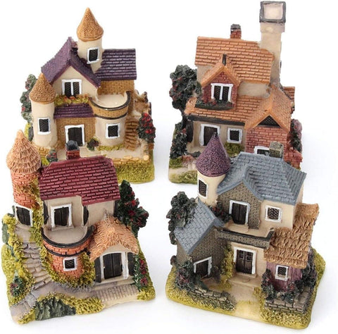 wdcfxy decorative miniature homes diorama image 5 add charming fairy garden accents to any space.