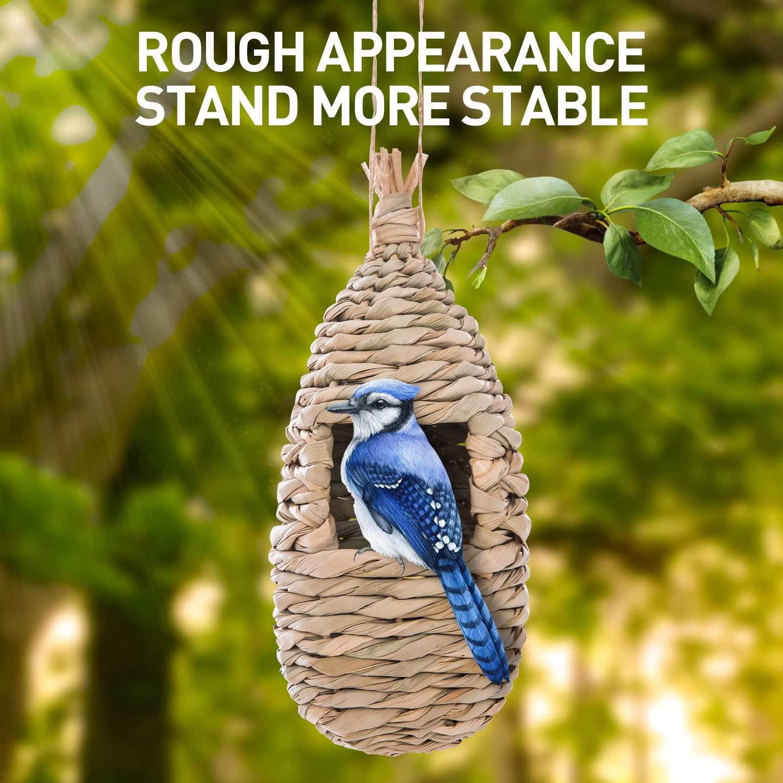 WDEFUN compact habitat supports biodiversity and easy placement in outdoor areas.